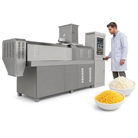 Extrudeuse à double vis entièrement automatique pour la fabrication de pain de mie fermenté, de maïs soufflé et de snacks céréaliers - Production de 350 kg/h