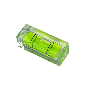 Niveau à bulle vert DIY en flacon de 100 mm pour la construction et l'usage domestique - Product Image 1