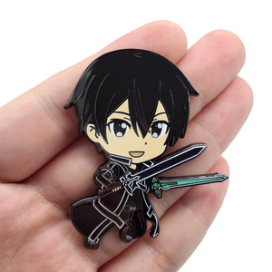 Pins de Metal Esmaltado de Alta Calidad de 6 cm en 2 Colores para los Fans de <span class=keywords><strong>Sword</strong></span> <span class=keywords><strong>Art</strong></span> <span class=keywords><strong>Online</strong></span> como Regalo - Product Image 1