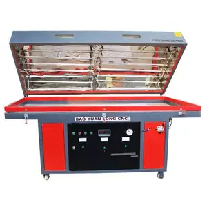 Wood Cnc Carving Equipment With Vacuum Suction Table Thermo Forming Machine