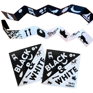 <span class=keywords><strong>Libro</strong></span> Illustrato Personalizzato per Neonati e Bambini, in Bianco e Nero ad Alto Contrasto, <span class=keywords><strong>Libro</strong></span> Sensoriale a Fisarmonica - Product Image 2