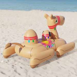 Verdicktes PVC Aufblasbares Kamel-Schwimmtier Aufblasbare Wasserliege Schwimmende Insel Party-Spielzeug für Erwachsene und Kinder - Product Image 3
