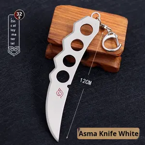 Colgante Asma para Kunai Bloody March Scythe, Mercancía de Anime Fire Ninja, Espada Voladora de Hierba Relámpago, Espada de Codorniz, Metal Tallado, Navidad - Product Image 6