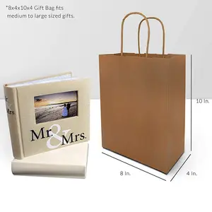 빨 수 있는 크래프트 사각 바닥 팝콘 낮은 Moq 디자이너 책 포장에 대 한 에코 종이 가방