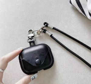 Cordoncino solido in pelle retrò per <span class=keywords><strong>Apple</strong></span> per AirPods Pro/2/3/4 accessori protettivi per cuffie per auricolari Bluetooth - Product Image 3
