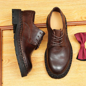 Botas Martin de Diseñador de Lujo para Hombre y Mujer, Botas Derby de Vestir, Uniformes, Oxford, de Media Caña, de Negocios, Chukka de Cuero - Product Image 3