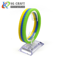 Bracelet en Silicone et caoutchouc, pour un cadeau déjeuner, accessoire de mode, vente en gros
