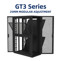 Armoire serveur haute performance Otrans 42U robuste 19 pouces, rack réseau en acier SPCC avec porte perforée, PDU avancé, compartiment de stockage