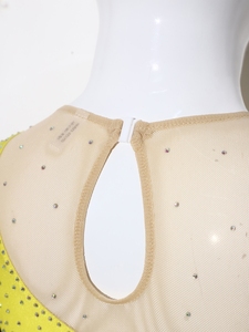 Justaucorps de gymnastique rythmique pour filles de 6 à 16 ans, avec jupe, pour spectacles et compétitions - Product Image 4