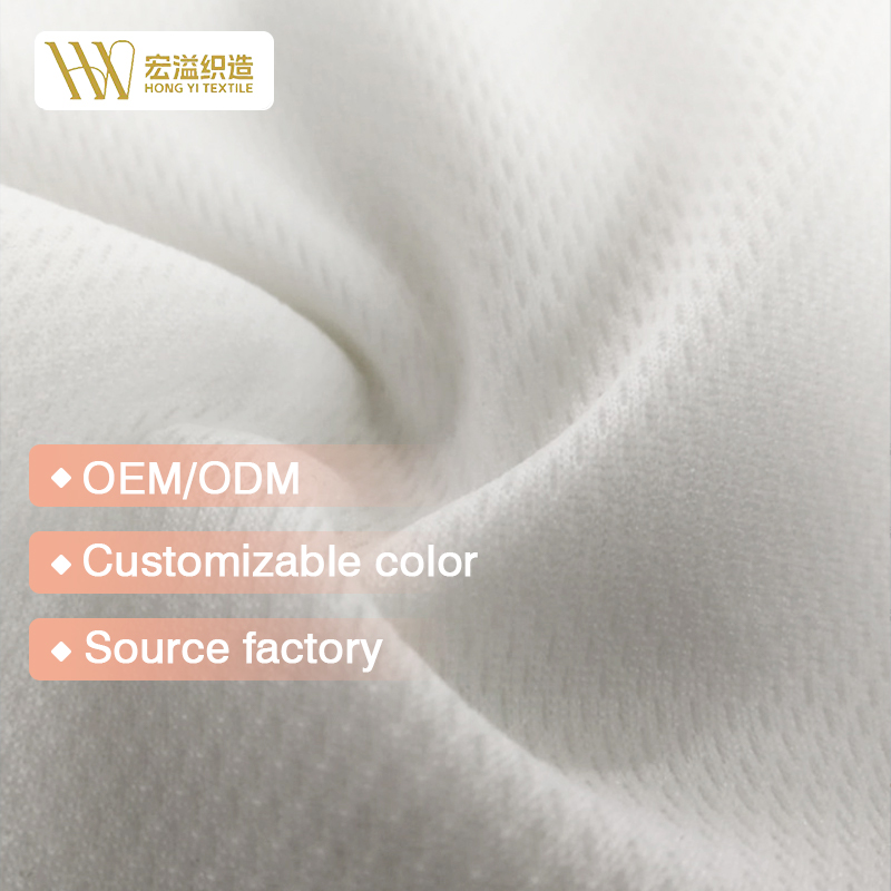 Factory Supply 100% Polyester 135gsm Warp-Knitted Lightweight Breathable Bird Eye Mesh Fabric for Shoes Upper