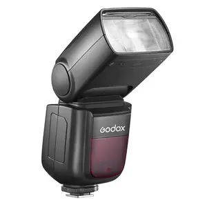 Speedlite lampu kilat kamera profesional 2.4G GN60 Godox V850III Flashpoint Zoom li-on Manual R2 on-camera Speedlight flash