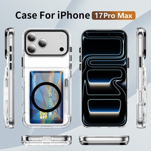 เคสใสแม่เหล็กติดตั้งได้แบบแฮนด์ฟรี ป้องกันรอยขีดข่วน สำหรับ iPhone 17 <span class=keywords><strong>Pro</strong></span> Max 18 <span class=keywords><strong>Pro</strong></span> Plus - Product Image 1