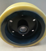 Roue de charge stabilisatrice en polyuréthane pour chariot élévateur Jungheinrich ETV 320, 355x106mm, 6 trous, référence 51112013, prix économique