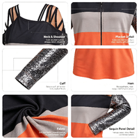 T-shirt long en molleton non tissé respirant imprimé vintage personnalisé avec logo frontal pour femme, idéal printemps-automne