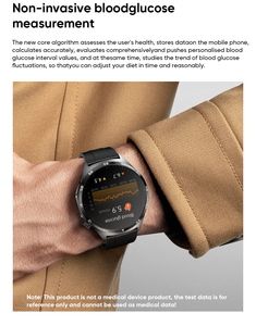 <span class=keywords><strong>Smartwatch</strong></span> M104 2024 Ultima Versione per Uomo e <span class=keywords><strong>Donna</strong></span> Monitoraggio del Sonno e della Frequenza Cardiaca Fitness Tracker Orologio Intelligente Rotondo da 1,43'' con Doppio <span class=keywords><strong>Cinturino</strong></span> - Product Image 6