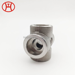 Ansi B 16.11 Vật liệu 3000 ổ cắm Hàn khuỷu tay giảm TEE 3000 # ASTM A105 ASME b16.11 DN 1 "thép carbon Báo Chí phụ kiện đường ống - Product Image 6