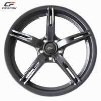 Jantes en alliage d'aluminium forgé de style CF TE37, haute performance, 18-20 pouces, 5x100/5x112 PCD pour A90 GR86 BRZ ZN8
