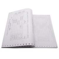 CB BFC FC 3 Plis NCR Papier de Forme Informatique/2 Plis Papier D'impression Continu/4 plis sans Carbone Papier