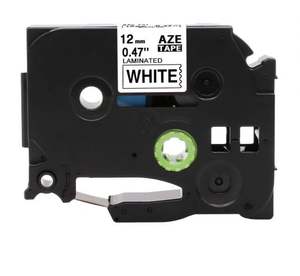 Phomemo Label Maker E1000 pro Label Machine Tape 231 Noir sur Blanc Compatible pour <span class=keywords><strong>Brother</strong></span> <span class=keywords><strong>P</strong></span>-<span class=keywords><strong>Touch</strong></span> Ribbon Printer Ribbon Tapes - Product Image 2