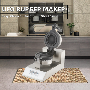 Machine à gaufres et panini électrique UFO pour mini-burgers, hamburgers et crèmes glacées - Product Image 3