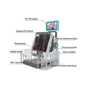 360 VR Rotation <strong>Helicopter</strong> Flight Simulator Aircraft <strong>Flying</strong> Machine VR Business Virtual Reality 9D Kids Theme Park Arcade Games - Product Image 3
