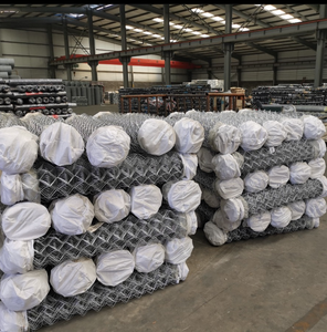 Dây kim loại hàng rào 6ft Chiều cao nhúng nóng mạ kẽm Chuỗi liên kết hàng rào Cyclone kim cương lỗ Chuỗi liên kết lưới hàng rào - Product Image 5