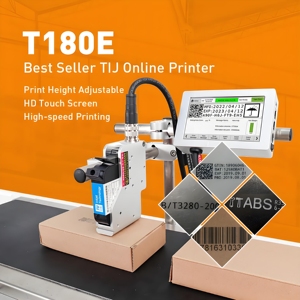 Máquina de Codificación por Lotes T180ES, Impresora Industrial de Inyección de Tinta de un Solo Cabezal a Color, Adecuada para los Sectores de Papelería, Juguetes e Industria Ligera - Product Image 4
