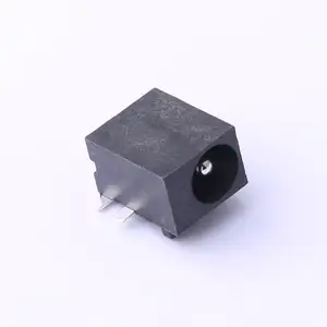 Kinghelm-Conector de alimentación de CC de 2mm x 6mm, conector horizontal de cobre, protección ambiental, 30V, 0.5A