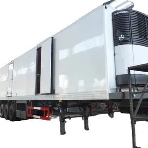 3 axles 13 m 60 ton refrigerated semi trailer food trucks