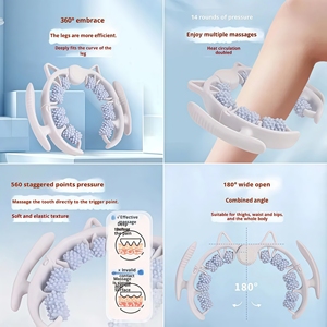 Rodillo de Masaje para Piernas, Edición 2026, Masajeador Circular, Herramienta Auxiliar de Yoga y Fitness para Relajar y Adelgazar los Músculos de los Muslos - Product Image 3