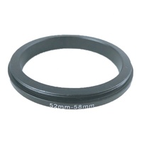 Équipement photographique, accessoires pour appareil photo numérique, traitement CNC, aluminium, bague d'adaptation de filtre d'appareil photo de 28 mm à 58 mm