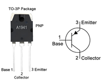 Nouveau transistor TO-3P A1941 d'origine (amplificateur de puissance RH) à vendre