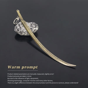 Jouet en métal Cosplay même jeu Merch jeu épée périphérique 22CM Katana porte-clés - Product Image 3