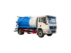 Factory Direct Supply Shacman 15CBM Sewage <b>Suction</b> Truck 2 Axle Large <b>Suction</b> Vacuum <b>Pump</b> Septic Cleaning Truck Export Africa - Product Image 1
