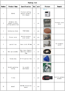 Fresadora Dental YUCERA YRC-8X con Cambio Automático de Disco, Alta Velocidad de Fresado, Equipo de Laboratorio Dental, Solución CAD CAM - Product Image 3