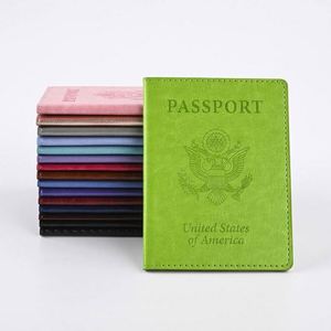 Accesorios de Viaje Personalizados, Funda para Pasaporte con Bloqueo RFID, Piel Sintética, Sublimación en Blanco, Porta Pasaportes Delgado - Product Image 2