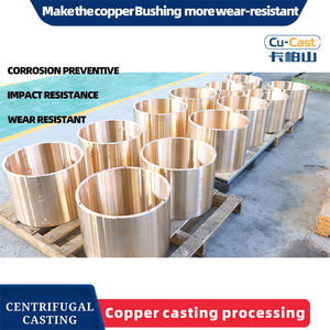 Douille excentrique en cuivre Manchon en cuivre non standard avec joint en laiton Services d'usinage CNC inclus - Product Image 3