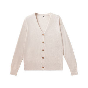 Maglione da Donna Personalizzato OEM & ODM, Manica Lunga in Lana, Scollo a V, Abbigliamento Femminile, <span class=keywords><strong>Cardigan</strong></span> Lavorato a Maglia - Product Image 2