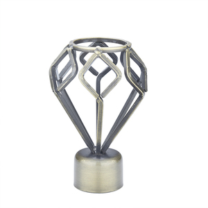 Mejor compra, decoración moderna para el hogar, precio de fábrica barato, remates para barras de cortina, extremos de cortina, remates de riel de cortina de alta resistencia en stock - Product Image 4