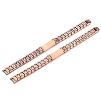 Bracelet en cuivre gravé Aigle Montagne Forêt, fermoir magnétique pliable, bijoux pour hommes et femmes, vente en gros, personnalisé, OEM
