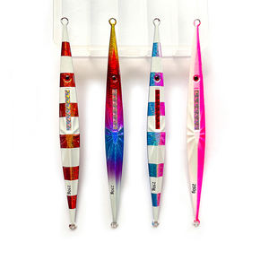 Señuelo de Jigging rápido de Metal de 150g al por mayor, condición impresa para pesca en mar de lubina, salmón y tiburón - Product Image 1