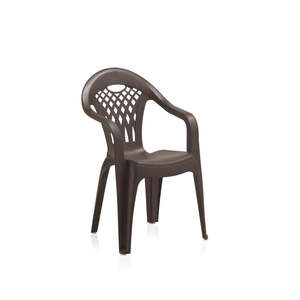 Set di 6 Sedie Cancun Contemporanee, Design Funzionale e Confortevole, Sedie Impilabili per Giardini, Terrazze ed Eventi - Product Image 2