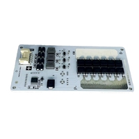Carte de protection et de charge/décharge à port unique pour batterie LiFePO4 4S 12V 25A avec équilibrage et protection de température pour cellules LFP 3.2V