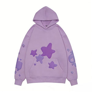 Sudaderas con Capucha <span class=keywords><strong>de</strong></span> Alta Calidad, Talla Grande, Sudadera con Capucha para Hombre, Sudadera con Capucha Gruesa con Pedrería - Product Image 4