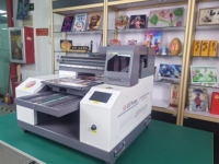 Impresora de cama plana UV A3, pequeña máquina de impresión de pegatinas de Metal, máquina de impresión de logotipo pequeño, impresora de inyección de tinta digital