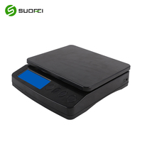 Balance numérique de cuisine postale SF803 1-30kg Précision 1g Compteur PCS Balance électronique pour colis Plateau en acier inoxydable en option OEM/ODM