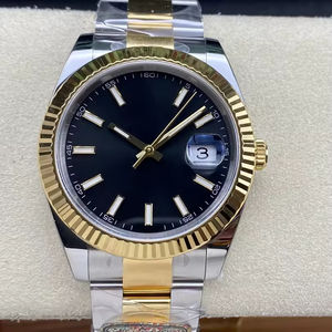 Relojes de Lujo de Acero Inoxidable con Logo de Marca de Prestigio Movimiento Suizo Automático de Alta Calidad para Hombre - Product Image 1