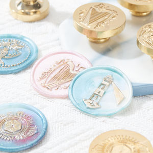 Оптовая продажа, штамп для восковых печатей в форме цветов, новый продукт из латуни, изготовленный компанией по производству штампов - Product Image 5