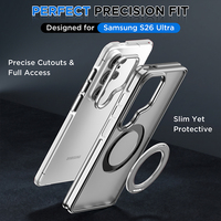 AUREXIONICS Casing Transparan Berlapis Embun untuk Samsung Galaxy S26 Ultra