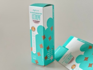 Tùy chỉnh chất lượng cao đầy đủ màu sắc các tông màu trắng bao bì mỹ phẩm gấp hộp với Bronzing hộp giấy - Product Image 6